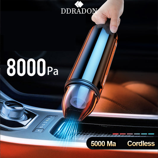 Car Vacuum Cleaner Wireless Rechargeable High-power- Small Mini Portable